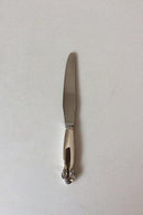 Georg Jensen Sterling Sølv Pinje Spisekniv med kort håndtag No 013