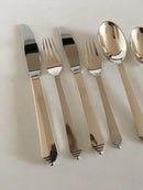 ジョージ ジェンセン スターリングシルバー ピラミッド型カトラリーセット 12人用96個