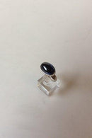 Georg Jensen Sterling Silber Ring mit blauem Stein Nr. 534