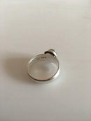 ジョージ ジェンセン スターリングシルバー リング ライトストーン No 46C