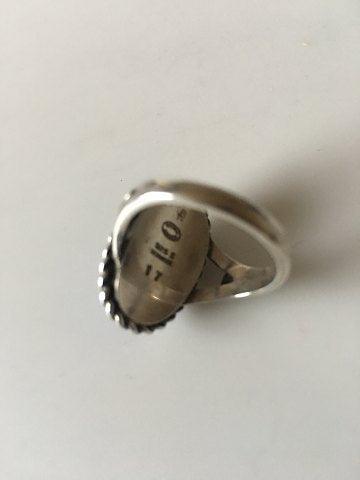 Georg Jensen Sterlingsilber-Ring Nr. 17 mit Lapislazuli-Stein