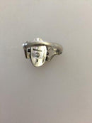 ジョージ ジェンセン スターリング シルバー リング No8 ムーンストーン付き