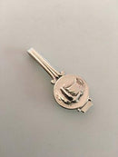 Georg Jensen Sterling Sølv Slipsenål No 50 med Vikingeskib
