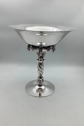 Georg Jensen Sterling Sølv Stor Drueopsats / Drueskål No 264 A