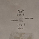 Georg Jensen Sterling Silver Sugar and Creamer No 847 from 1933-1944