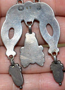 Georg Jensen Sterlingsilber-Anhänger mit Stein Nr. 17 von 1915-1930