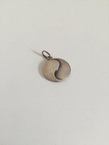 Georg Jensen Sterling Silver ペンダント Ying and Yang No 303