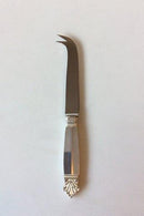 Georg Jensen Sterling Silver/Stainless Steel Queen Cheese Knife No 82（ジョージ ジェンセン スターリングシルバー/ステンレススチール クイーンチーズナイフNo.82
