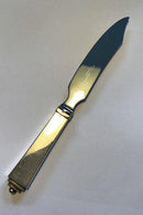 Georg Jensen Sterling Sølv/Stål Pyramide Ostekniv No 221