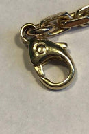 Necklace "Anchor-pattern" 14 kt gold with lobster clasp