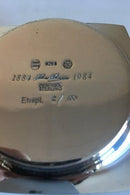 Hans Hansen Sterling Sølv Firkantet thedåse med rundt låg af Karl Gustav Hansen Nr. 2/100 fra 1984