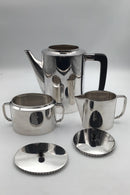 Hans Hansen Sterling Sølv Kaffesæt No 358 af Karl Gustav Hansen