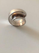 Hans Hansen Sterling Silver Ring by Karl Gustav Hansen