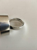 Hans Hansen Sterling Silver Ring with Clear Quartz