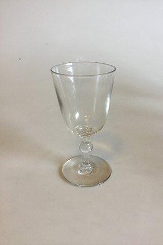 Holmegaard Berlinois Hedvinsglas mit Kugel am Stiel