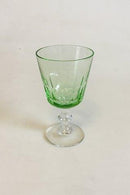 Holmegaard Christian VIII 白葡萄酒杯与绿色茶杯