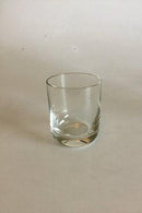 Holmegaard Cylinderformet Sjusglas Planslebet. Fra starten af 1900-tallet