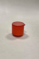 Holmegaard Palet / Carnaby Orange Glas Flødekande