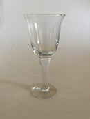 Hvid Klokke Rødvinsglas Holmegaard