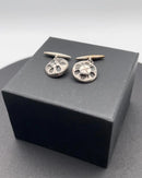 Georg Jensen Sølv Manchetknapper No 4