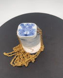 Royal Copenhagen Porcelæns vedhæng med kæde