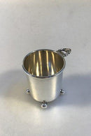 International Silver Sterling Sølv Royal Danish Kop/Bæger i stilen af "Konge" No 34