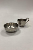 Just Andersen Pewter Cream Jug and Sugar Bowl No. 2476