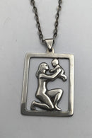 Kamma Hedin Sølv Vedhæng (Med kæde)