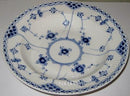 Royal Copenhagen Blue Fluted Half Lace Deep Plate No. 567
