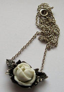 Royal Copenhagen Porcelain and Sterling Silver pendent