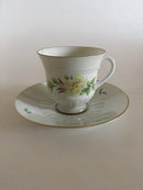 "Klitrose" Bing & Grøndahl Kaffekop med Underkop No. 305.