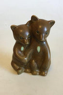 Knud Basse Figur Danmark to bjørneunger