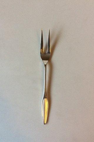 Kongelys Frigast/Gense sølvplet Kødgaffel