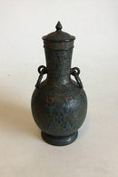 Krukke med låg af Terracotta