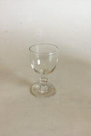 Kleines Weinglas, Dänisch, Von 1860-80. Typenschild