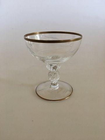 Lyngby Seagull Liqueur Glass from Lyngby Glassworks