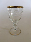 Lyngby Seagull Claret Glass from Lyngby Glassworks