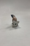 Lyngby Porcelæn Fuglefigur af Topmejse