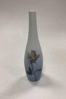 Lyngby Porcelænsvase med Blomster No 125-4/36