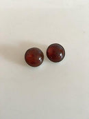 N.E From スターリングシルバー・ピアス（琥珀入り