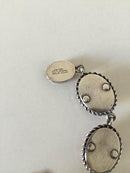 N.E. From Sterling Silber Armband mit rosa Quarz