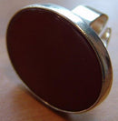 N.E. From 美しいレッドストーンをあしらったスターリングシルバー・リング