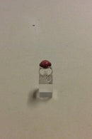 Niels Erik From Sterling Sølv Ring med Rosa Agat