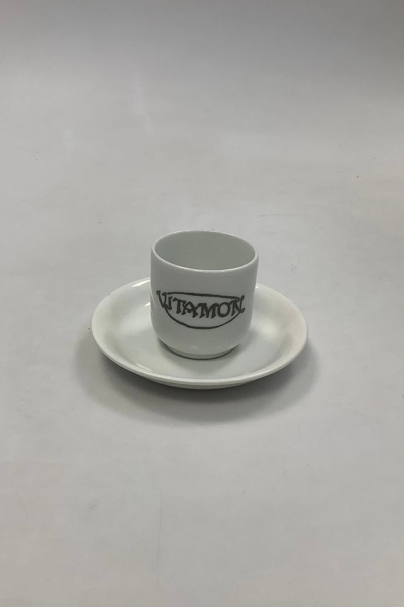 Porcelænsfabrik Norden / Bing og Grøndahl Reklame Mokka Kop for Vitamon