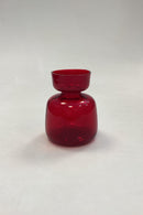 Red Hyacinth glass Holmegaard / Kastrup / Fyens Glasværk