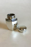 Sterling Silver Tea Caddy with nice design