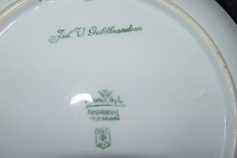 Rosenthal Art Nouveau Påskeplatte fra 1917