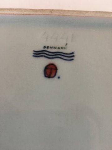 Royal Copenhagen Box in Porcelain with Unique Lid by Thorkild Olsen