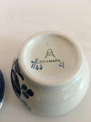 Royal Copenhagen / Aluminia "Blå Tranquebar" Sukkerskål, Lille No. 1188