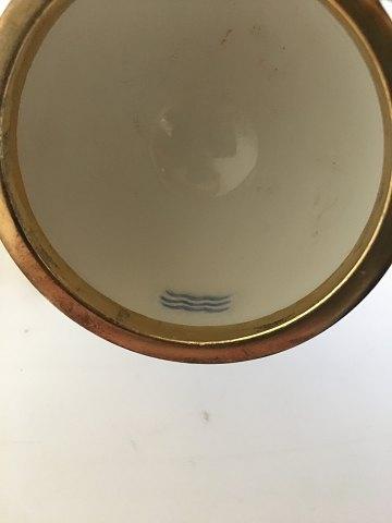 Royal Copenhagen Anton Michelsen Silber montiert Necessaire mit 7 Stück